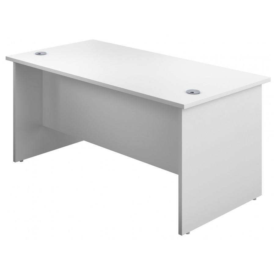 Olton Panel End 800mm Deep Straight Office Desk